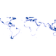 Coastal connectivity around the world